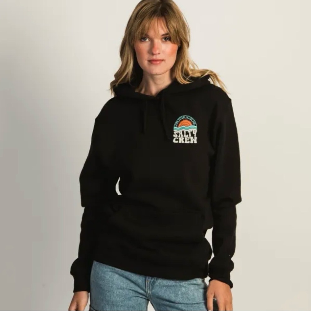 Black Salty Crew Hoodie Sweater size small